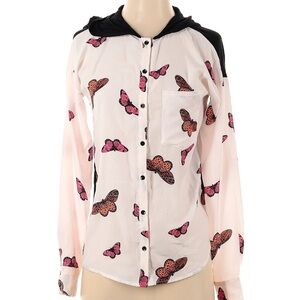 Butterfly Print Women's Top